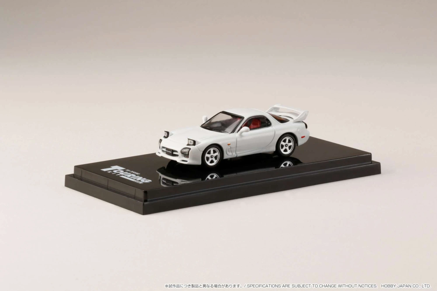 Hobby Japan 1:64 Mazda RX-7 Efini (FD3S) A-Spec Customized Ver. In Pure White 1 Hobby Japan 1:64 Mazda RX-7 Efini (FD3S) A-Spec Customized Ver. In Pure White
