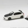 Hobby Japan 1:64 Honda Civic Type-R (EK9) Early Version Custom In Championship White With Engine Display