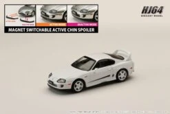 Hobby Japan 1:64 Toyota SUPRA RZ (JZA80) Custom Version With Active Spoiler In Super White II