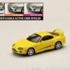 Hobby Japan 1:64 Toyota SUPRA RZ (JZA80) Custom Version With Active Spoiler In Super Bright Yellow