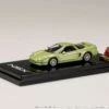 Hobby Japan 1:64 Honda NSX Coupe With Engine Display Model In Lime Green Metallic