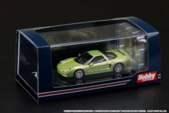 Hobby Japan 1:64 Honda NSX Coupe With Engine Display Model In Lime Green Metallic 9 Hobby Japan 1:64 Honda NSX Coupe With Engine Display Model In Lime Green Metallic -Horizone HJ644006BGR PKG