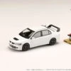 Hobby Japan 1:64 Mitsubishi Lancer EVO 8 MR GSR With Engine Display Model In Solid White