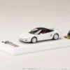 Hobby Japan 1:64 Honda NSX (NA1) Type R 1994 With Engine Display Model / Type R 30th Anniversary In Championship White