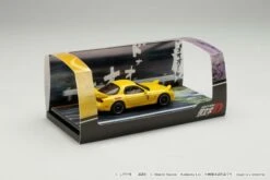 Hobby Japan 1:64 Mazda RX-7 (FD3S) Red Suns Initial D Vs Takeshi Nakazato With Keisuke Takahashi Figure