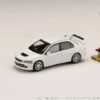 Hobby Japan 1:64 Mitsubishi Lancer EVO 9 GSR With Engine Display Model In Solid White