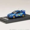 Hobby Japan 1:64 Subaru Impreza WRC 1997 #8 Rac Rally Winner