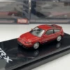 1/64 Hobby Japan Honda CR-X CRX EF8 (Red) Diecast Car Model