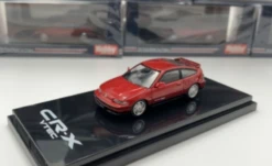 1/64 Hobby Japan Honda CR-X CRX EF8 (Red) Diecast Car Model