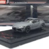 1/64 Hobby Japan Toyota GR Supra (A90) RZ (Matte Metallic Grey) Diecast Car Model