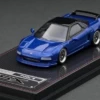 1/64 Hobby Japan Honda NSX (NA1) Metallic Blue Diecast Car Model