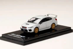 1/64 Hobby Japan Subaru WRX STI EJ20 Final Edition Pearl White Diecast Car Model