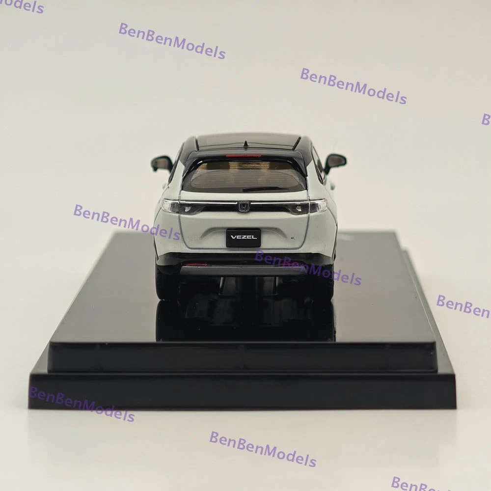 1/64 VEZEL E:HEV PLaY Premium Sunlight White Pearl HJ642071SW Hobby Japan 6 1/64 VEZEL E:HEV PLaY Premium Sunlight White Pearl HJ642071SW Hobby Japan - Image 6