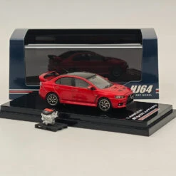 Hobby Japan 1/64 Mitsubishi Lancer Evolution X Final Edition Red HJ642053CR -Horizone a833e5c643602a0614f03e7982568c96
