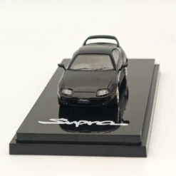 Hobby Japan 1/64 Toyota SUPRA RZ JZA80 With Active Spoiler Parts Black HJ642042BK Diecast Models Car Collection -Horizone aa8baba822e0d1d23e58db9473d715ed