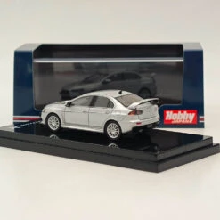 Hobby Japan 1/64 Mitsubishi Lancer Evolution X Cool Silver Metallic HJ641053AS Diecast Model Car -Horizone ad15125d80e05de208fd4818f8935380