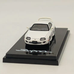 Hobby Japan 1/64 Toyota SUPRA RZ JZA80 GENUINE CUSTOMIZED VER With ActiveSpoiler White HJ643042W Diecast Models Car Collection -Horizone b47ff5e74392aef257679855aca6732c