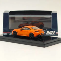 Hobby Japan 1:64 Toyota GR86 RZ 10th Anniversary Limited Flame Orange HJ642048P Diecast Models Car Collection -Horizone b53f8fe625d54653f0ce343b9e6f64d1