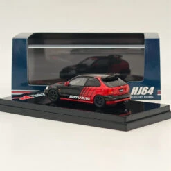 1/64 Hobby Japan Honda CIVIC TYPE R (EK9)1997 YOKOHAMAADVAN Diecast Models Car -Horizone b6a870c9c2dc4469017461c2dd1bd6bf