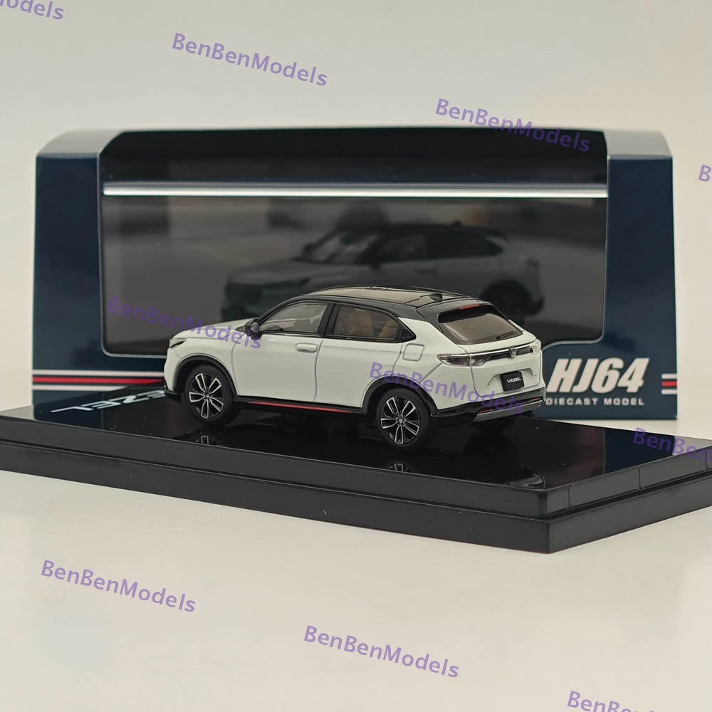 1/64 VEZEL E:HEV PLaY Premium Sunlight White Pearl HJ642071SW Hobby Japan 7 1/64 VEZEL E:HEV PLaY Premium Sunlight White Pearl HJ642071SW Hobby Japan - Image 7