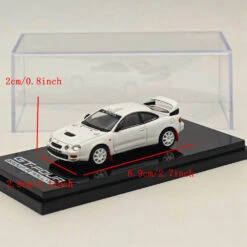 Hobby Japan 1/64 Toyota CELICA GT-FOUR WRC Edition (ST205) Customized Version / 8 Spokes Wheel HJ641064CW White Diecast Models Car Collection -Horizone bd6e548a22e646acbfc240d83d18cd54