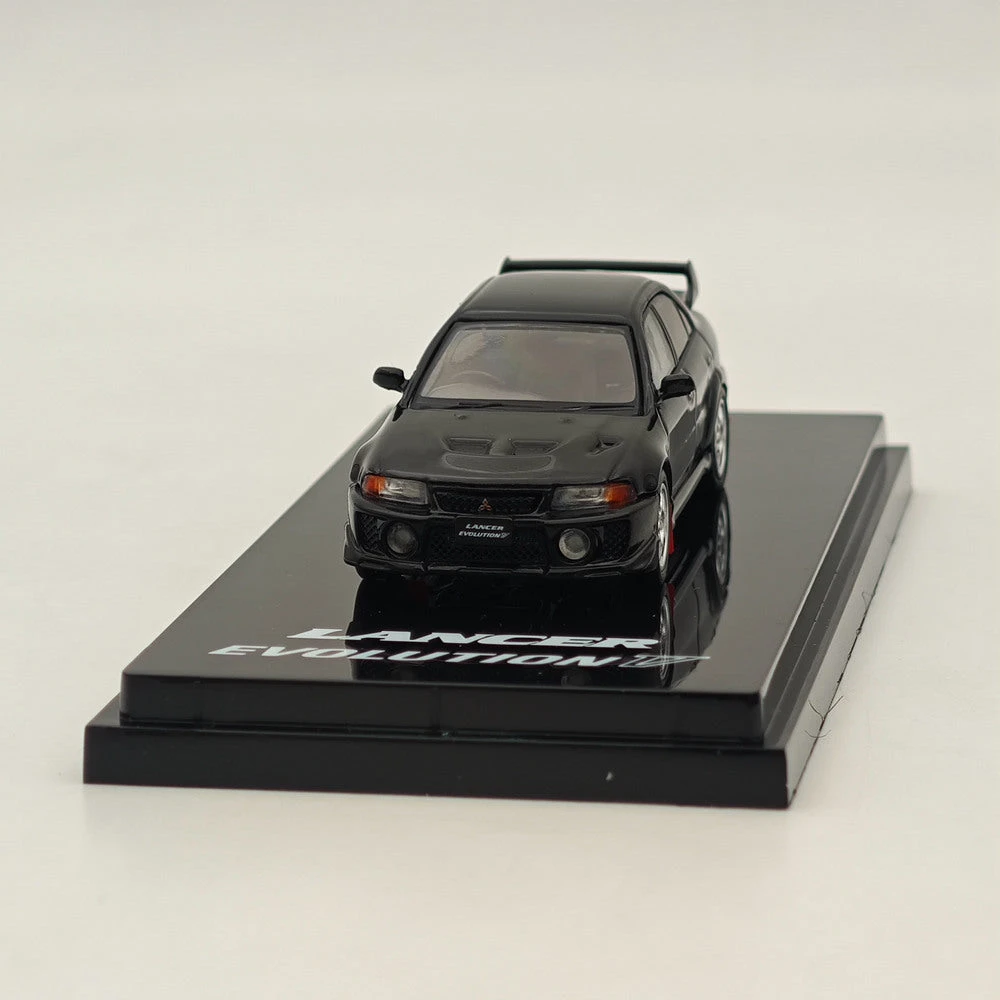 Hobby Japan 1/64 Mitsubishi Lancer GSR Evolution V (CP9A)1998 HJ642032ABK Black 5 Hobby Japan 1/64 Mitsubishi Lancer GSR Evolution V (CP9A)1998 HJ642032ABK Black - Image 5