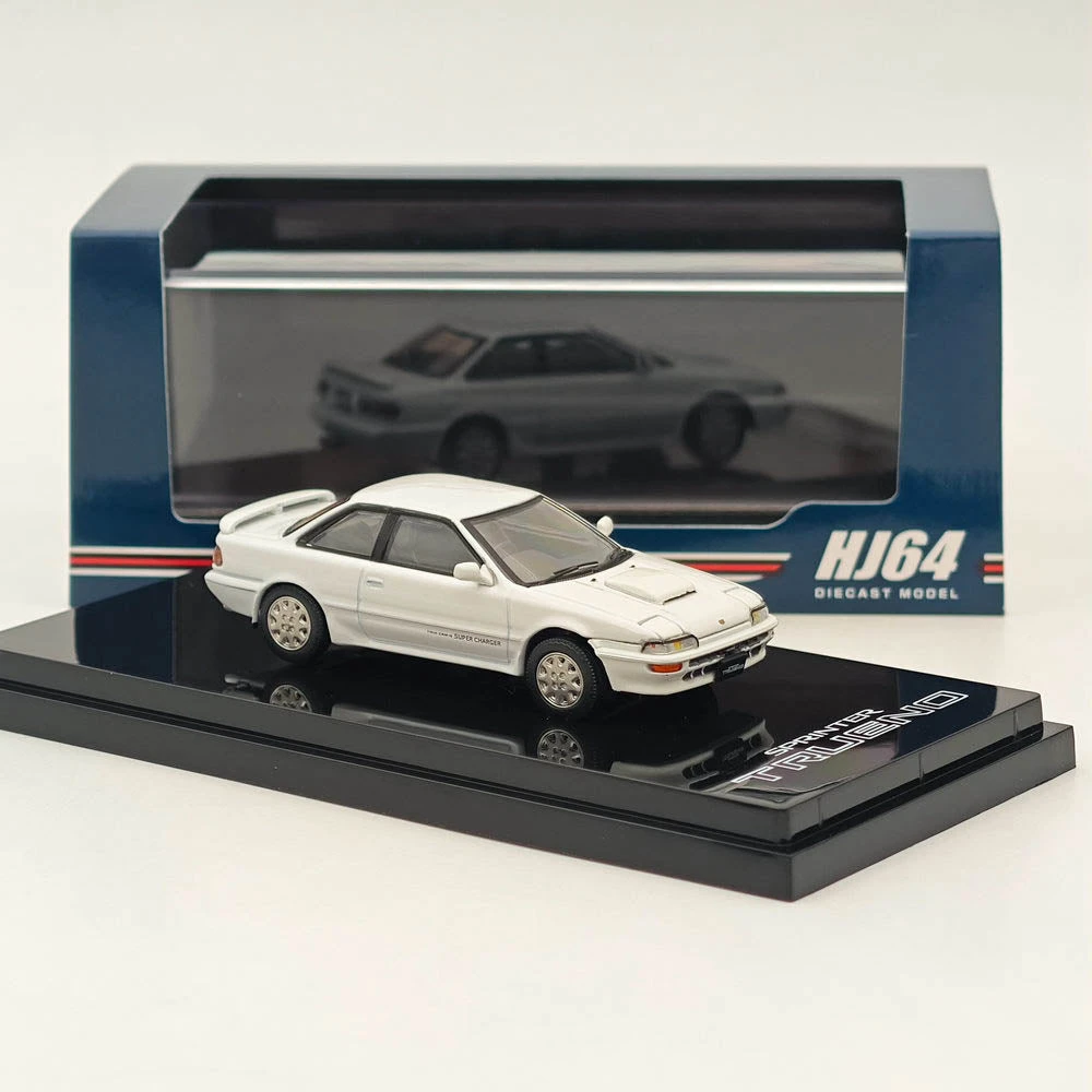 1/64 Hobby Japan Toyota SPRINTER TRUENO GT-Z AE92 Super White II Diecast Model 3 1/64 Hobby Japan Toyota SPRINTER TRUENO GT-Z AE92 Super White II Diecast Model - Image 3