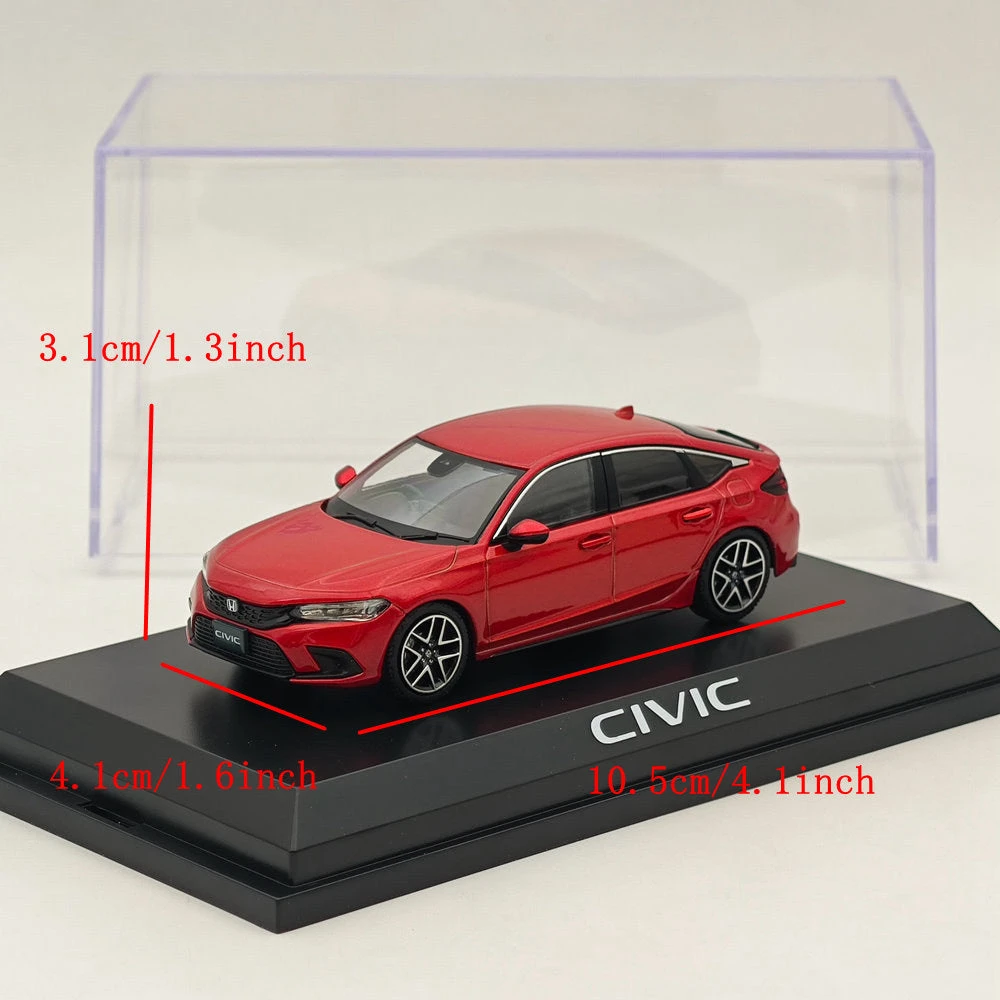 Hobby Japan 1/43 Honda Civic (FL1) LX Premium Crystal Red Metallic HJ432003R 7 Hobby Japan 1/43 Honda Civic (FL1) LX Premium Crystal Red Metallic HJ432003R - Image 7
