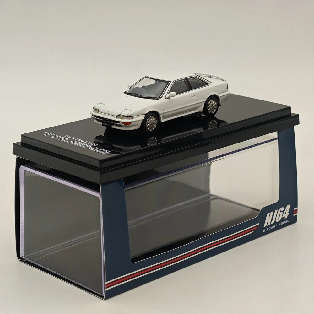 1/64 Hobby Japan Toyota SPRINTER TRUENO GT APEX AE92 Super White II Diecast 1 1/64 Hobby Japan Toyota SPRINTER TRUENO GT APEX AE92 Super White II Diecast