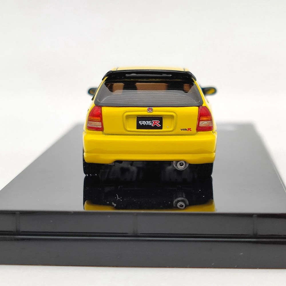 Hobby Japan HJ642016EY 1/64 Honda Civic TYPE R (EK9) With Engine Diecast Display Model Toys Gift 3 Hobby Japan HJ642016EY 1/64 Honda Civic TYPE R (EK9) With Engine Diecast Display Model Toys Gift - Image 3