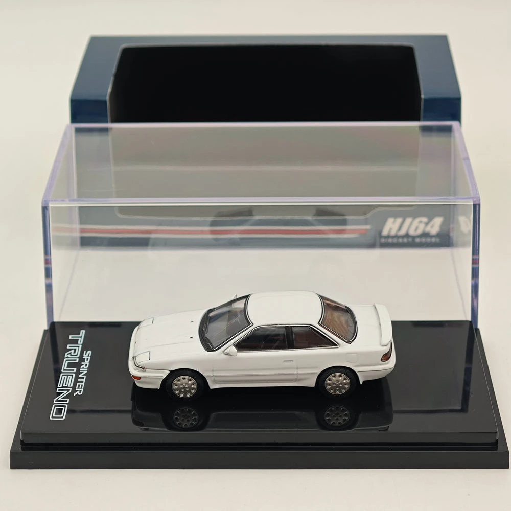 1/64 Hobby Japan Toyota SPRINTER TRUENO GT APEX AE92 Super White II Diecast 3 1/64 Hobby Japan Toyota SPRINTER TRUENO GT APEX AE92 Super White II Diecast - Image 3