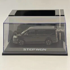 Hobby Japan 1/43 Honda STEP WGN E:HEV SPADA Crystal Black(P) HJ432004BK Diecast