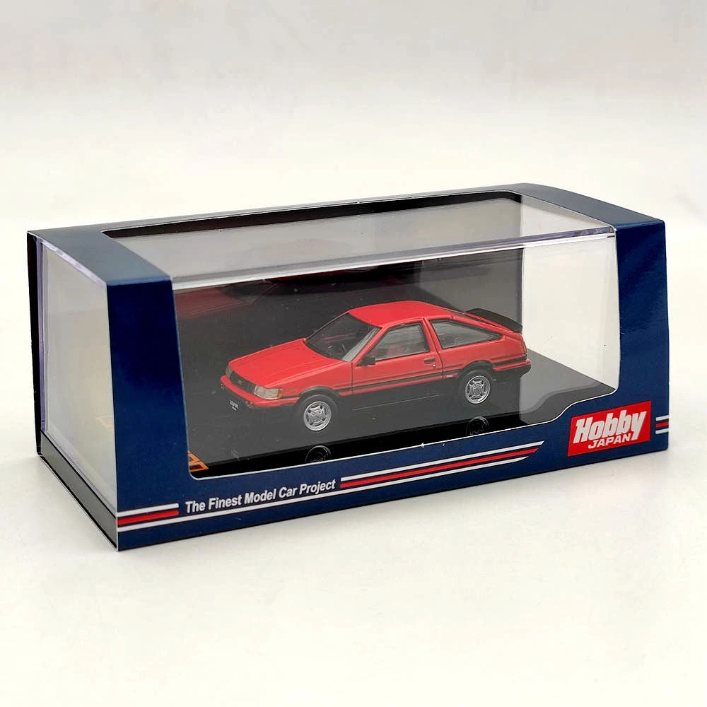 1/64 Hobby Japan TOYOTA COROLLA LEVIN AE86 3Door GT APEX 1983 Red HJ641037ARK Diecast Model Toys Car Limited Collection 8 1/64 Hobby Japan TOYOTA COROLLA LEVIN AE86 3Door GT APEX 1983 Red HJ641037ARK Diecast Model Toys Car Limited Collection - Image 8