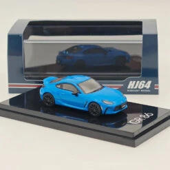 Hobby Japan 1:64 Toyota GR86 RZ With Genuine Optional Rear Spoiler Bright Blue HJ644048BL Diecast Models Car Collection -Horizone ce878a19987e228180110b447515f02a