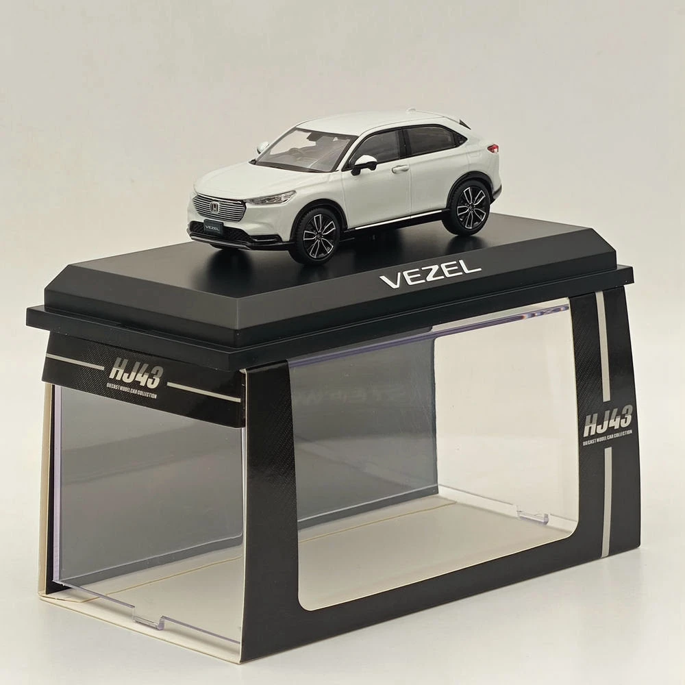 Hobby Japan 1/43 Honda VEZEL E:HEV Z Premium Sunlight White (P) HJ432002SW Diecast Model Car Limited Collection 1 Hobby Japan 1/43 Honda VEZEL E:HEV Z Premium Sunlight White (P) HJ432002SW Diecast Model Car Limited Collection