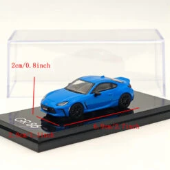 Hobby Japan 1:64 Toyota GR86 RZ With Genuine Optional Rear Spoiler Bright Blue HJ644048BL Diecast Models Car Collection -Horizone d458d5d8da306998f72c9c6df54f9a5a