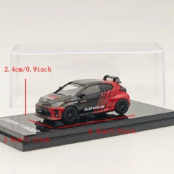 Hobby Japan 1:64 Toyota GRMN YARIS Circuit Package YOKOHAMA ADVAN COLOR (Customized Color Version) HJ643024CAV Diecast Models Car Collection -Horizone d6a910d53206489baabfe4521fc2fd74