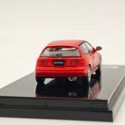 Hobby Japan 1/64 Honda CIVIC (EG6) Sir-S With Engine Display Model Milano Red HJ641017SR Diecast Models Car Collection -Horizone d820302d9085edfb0c83d4811906e50e