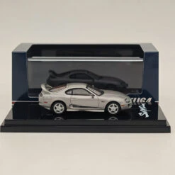 Hobby Japan 1/64 Toyota SUPRA RZ JZA80 GENUINE CUSTOMIZED VER With ActiveSpoiler HJ643042S Diecast Models Car Collection -Horizone d9120f05f7d0a82a8b760d8b3eccaea8