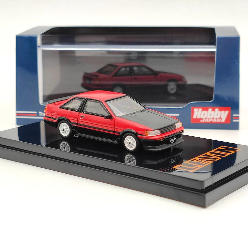 1/64 Hobby Japan TOYOTA COROLLA LEVIN AE86 2 Door TOM'S IGETA WHEEL HJ641035TRK Diecast Model Toys Car Limited Collection Gift 2 1/64 Hobby Japan TOYOTA COROLLA LEVIN AE86 2 Door TOM'S IGETA WHEEL HJ641035TRK Diecast Model Toys Car Limited Collection Gift - Image 2