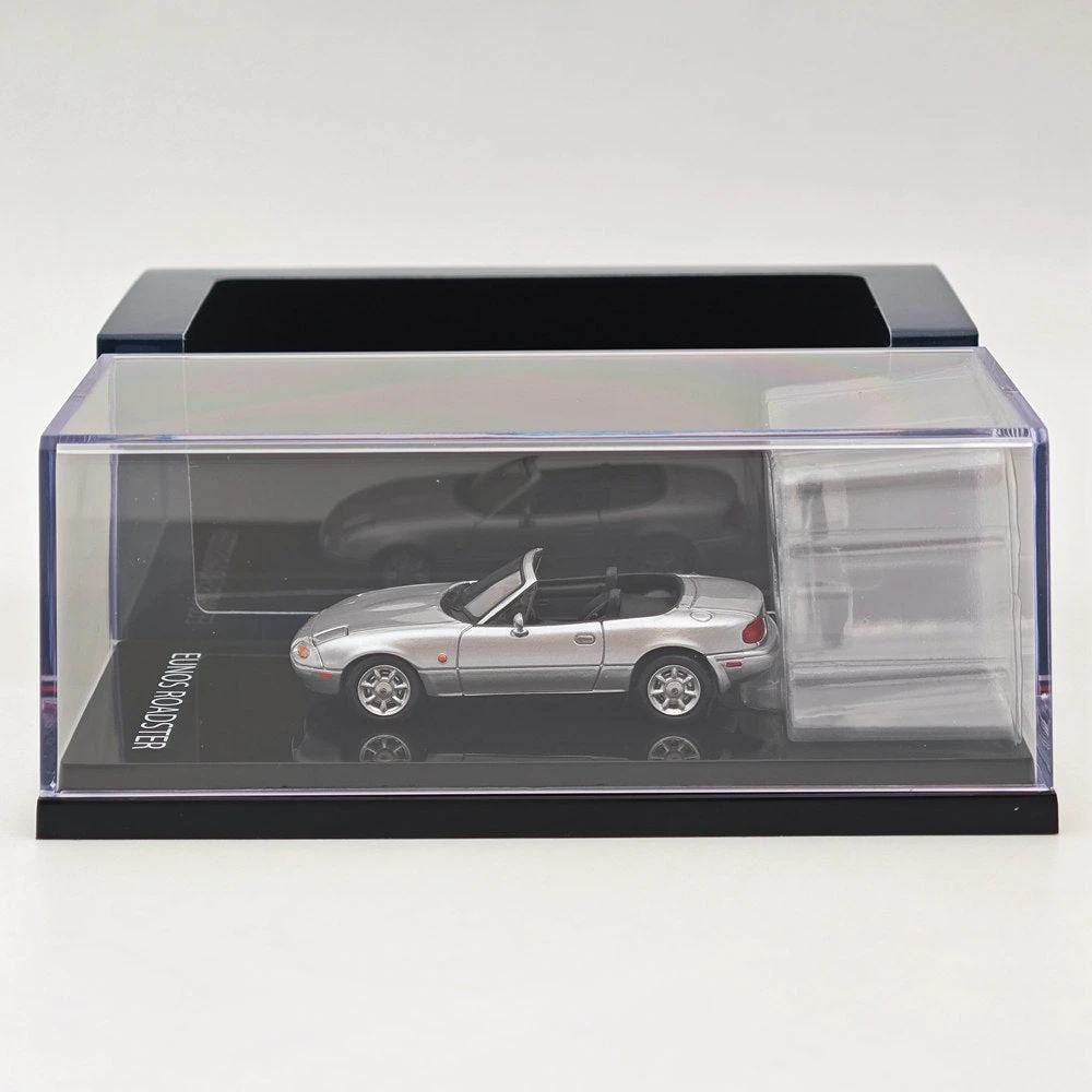 1/64 Hobby JAPAN Mazda EUNOS ROADSTER NA6CE WITH TONNEAU COVER Silver HJ642025AS Diecast Models Car Limited Collection Auto Toys Gift 7 1/64 Hobby JAPAN Mazda EUNOS ROADSTER NA6CE WITH TONNEAU COVER Silver HJ642025AS Diecast Models Car Limited Collection Auto Toys Gift - Image 7