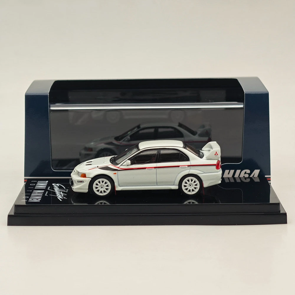 Hobby Japan 1/64 Mitsubishi Lancer GSR Evolution VI HJ642033CW Diecast White 1 Hobby Japan 1/64 Mitsubishi Lancer GSR Evolution VI HJ642033CW Diecast White