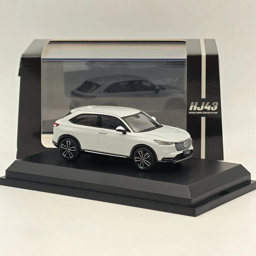 Hobby Japan 1/43 Honda VEZEL E:HEV Z Premium Sunlight White (P) HJ432002SW Diecast Model Car Limited Collection 3 Hobby Japan 1/43 Honda VEZEL E:HEV Z Premium Sunlight White (P) HJ432002SW Diecast Model Car Limited Collection - Image 3
