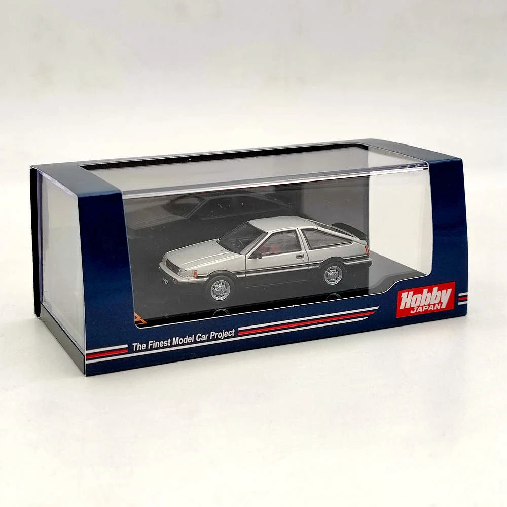 1/64 Hobby Japan TOYOTA COROLLA LEVIN AE86 3Door GT APEX 1983 Silver HJ641037ASK Diecast Model Toys Car Limited Collection Gift 8 1/64 Hobby Japan TOYOTA COROLLA LEVIN AE86 3Door GT APEX 1983 Silver HJ641037ASK Diecast Model Toys Car Limited Collection Gift - Image 8