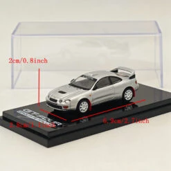 Hobby Japan 1/64 Toyota CELICA GT-FOUR WRC Edition (ST205) Customized Version / 8 Spokes Wheel HJ641064CS Silver Diecast Models Car Collection -Horizone e435c8aeb640c336a1856dfb5d260a73