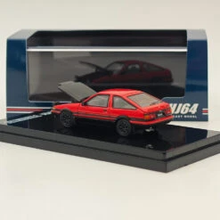 Hobby Japan 1/64 Toyota SPRINTER TRUENO GT APEX(AE86) JDM Style With CARBON BONNET Red HJ641052BRB Diecast Model Car -Horizone e717fc905bc642b6b20fd17667f00e5a