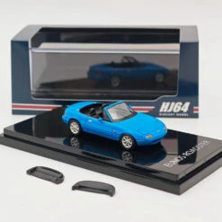 1/64 Hobby JAPAN Mazda EUNOS ROADSTER NA6CE WITH TONNEAU COVER Blue HJ642025ABL Diecast Models Car Limited Collection Auto Toys Gift -Horizone e74a4235e53b6ca5600cc92c70759f7f