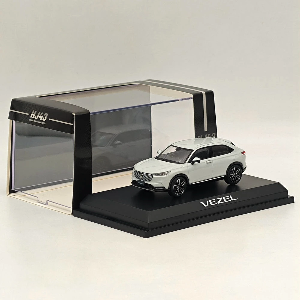 Hobby Japan 1/43 Honda VEZEL E:HEV Z Premium Sunlight White (P) HJ432002SW Diecast Model Car Limited Collection 2 Hobby Japan 1/43 Honda VEZEL E:HEV Z Premium Sunlight White (P) HJ432002SW Diecast Model Car Limited Collection - Image 2