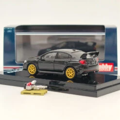 1/64 Hobby Japan Subaru WRX STI EJ20 Final Edition With Engine Black Diecast Car Limited Collection Auto Toys Gift -Horizone e7f85476cdfbfef8da1213b08f67f6ed