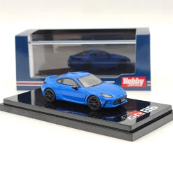 Hobby Japan 1/64 Scale TOYOTA GR86 RZ 3BA-ZN8 Blue HJ641048ABL Diecast Model Car Limited Collection Auto Toys Gifts US -Horizone ec892bd6fedb8c7e804f02addd218be2